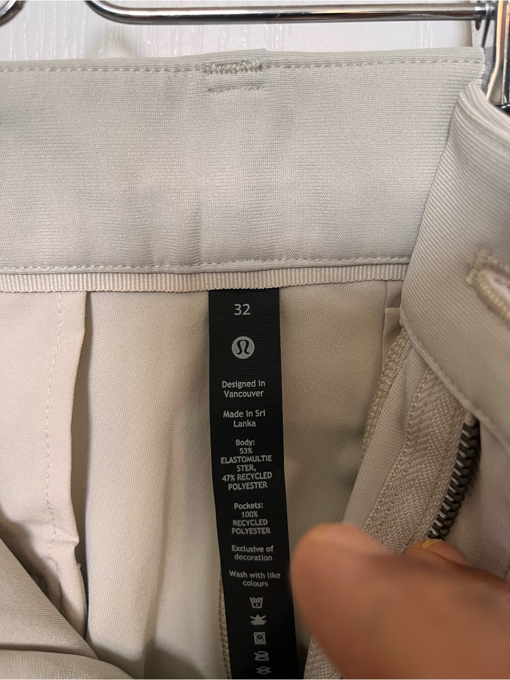 lululemon athletica Men's Pants in Light Beige